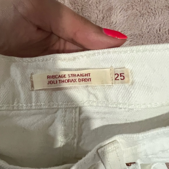 White Levi Ribcage size 25 - Picture 3 of 4